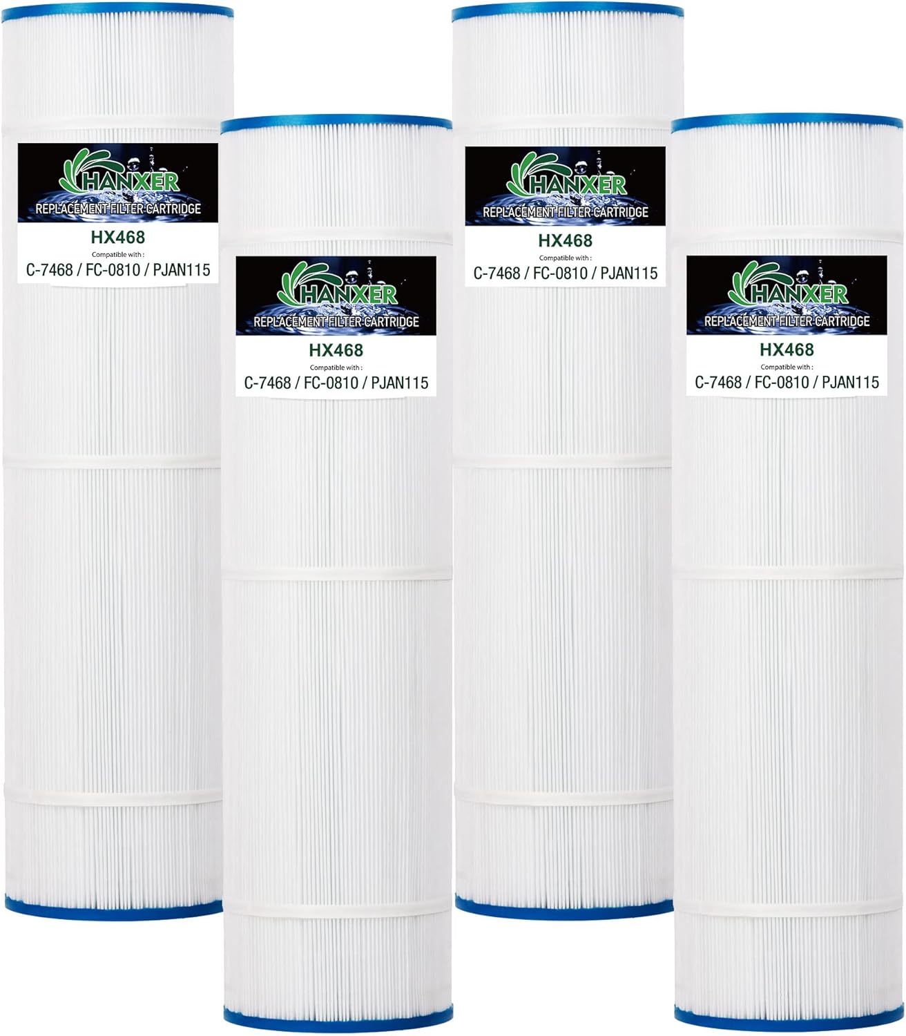 115 Sq.Ft Filter Cartridge 4 Pack W10812