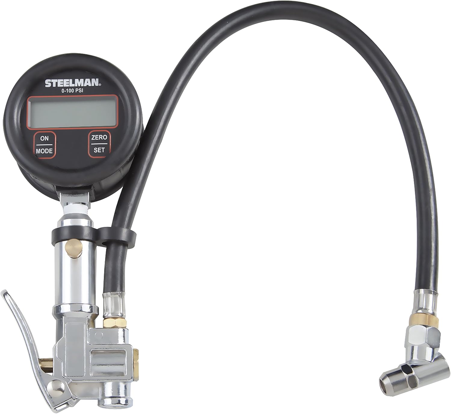 Digital Gauge Tire Inflator, 0-100 psi, LCD Screen T36345