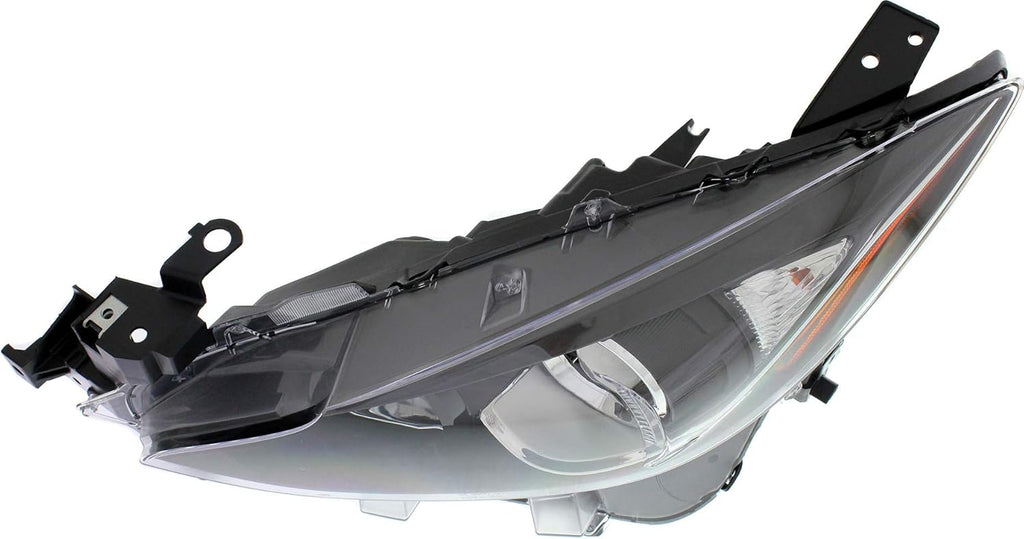 Headlight Assembly Compatible with 2014-2016 Mazda 3 Halogen Driver Side E175575