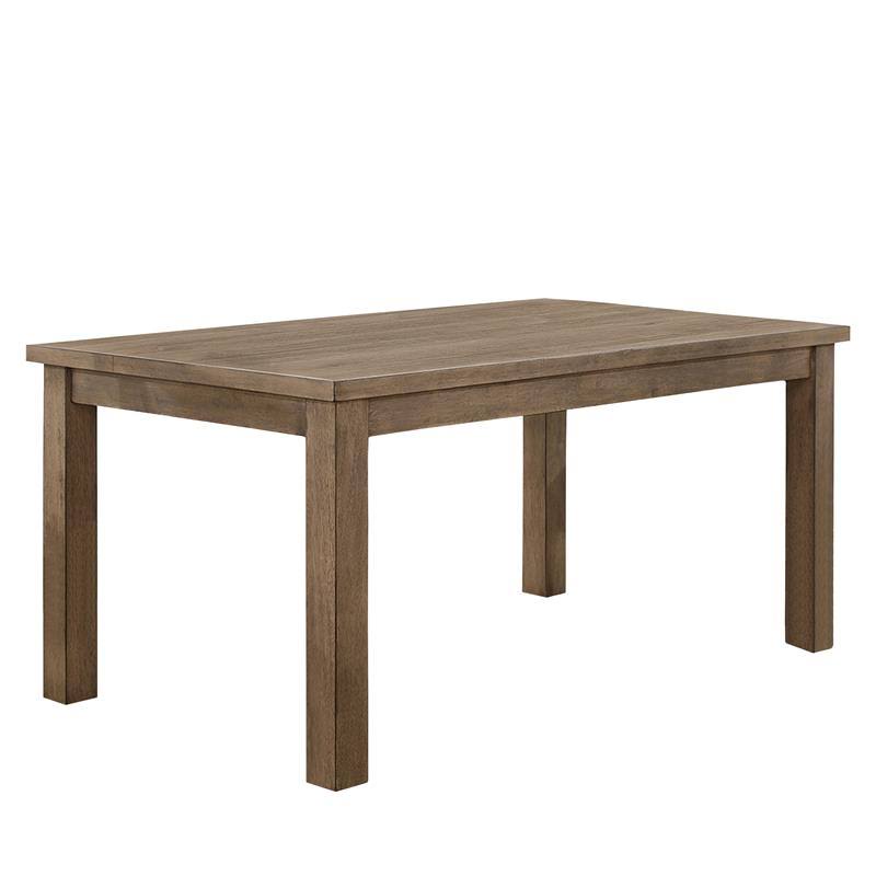 5-Piece Wood Dining Set in Natural and Teal H644072