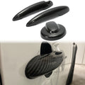 Carbon Effect Gas Tank Cap and Door Handle Covers for MINI Cooper S Q63196