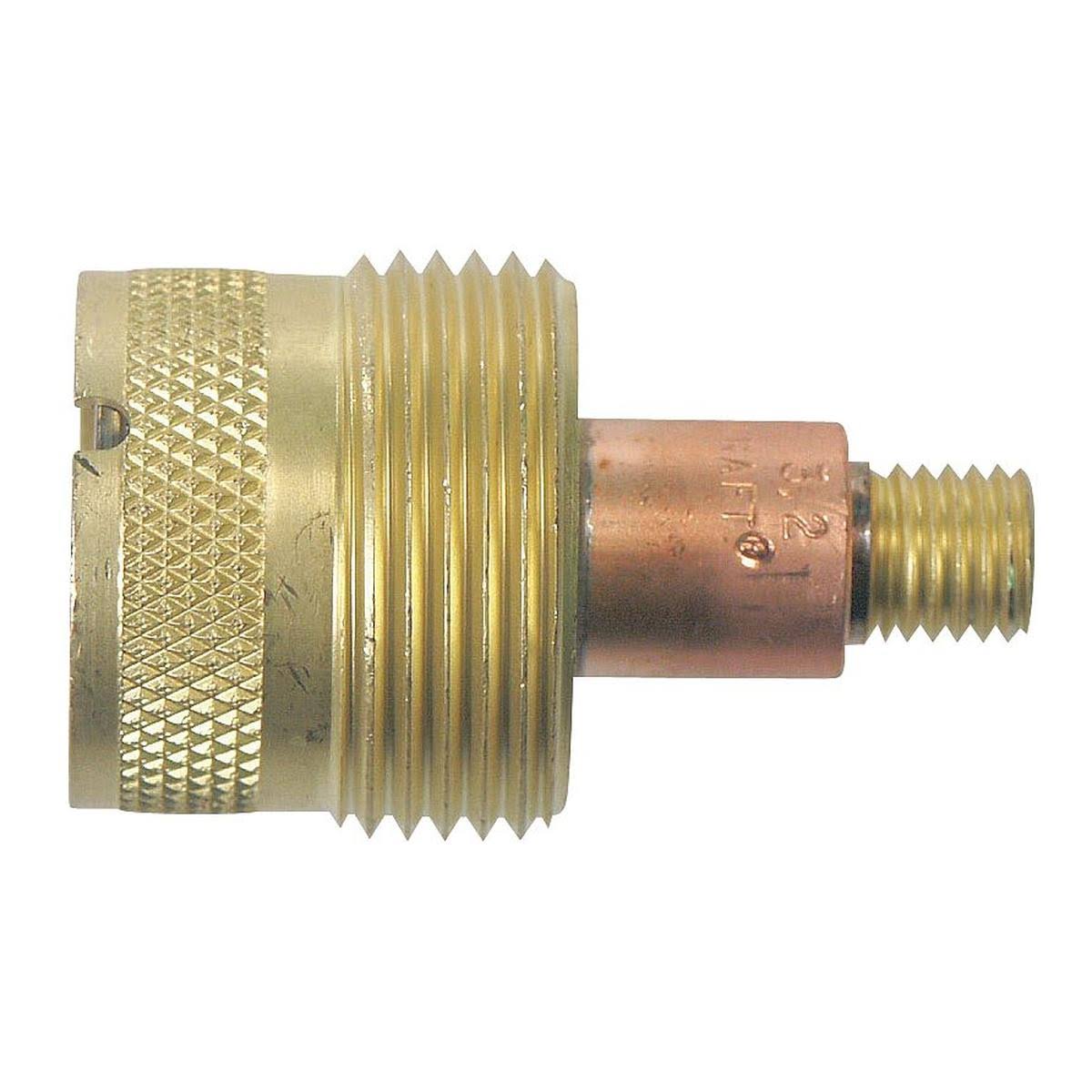 Gas Lens Large, Copper/Brass, 1/8 in, PK2 J170