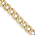 10 Karat Yellow Gold 18-inch Curb Link Chain J288