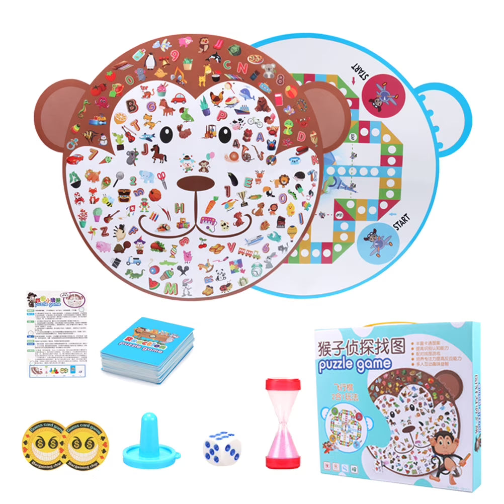 2 in 1 Flying Chess Educational Toy E98964