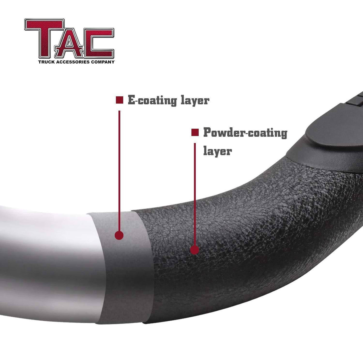 Black 3x22 Side Steps Truck Running Boards X27982