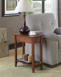Mahogany Accent End Table R176