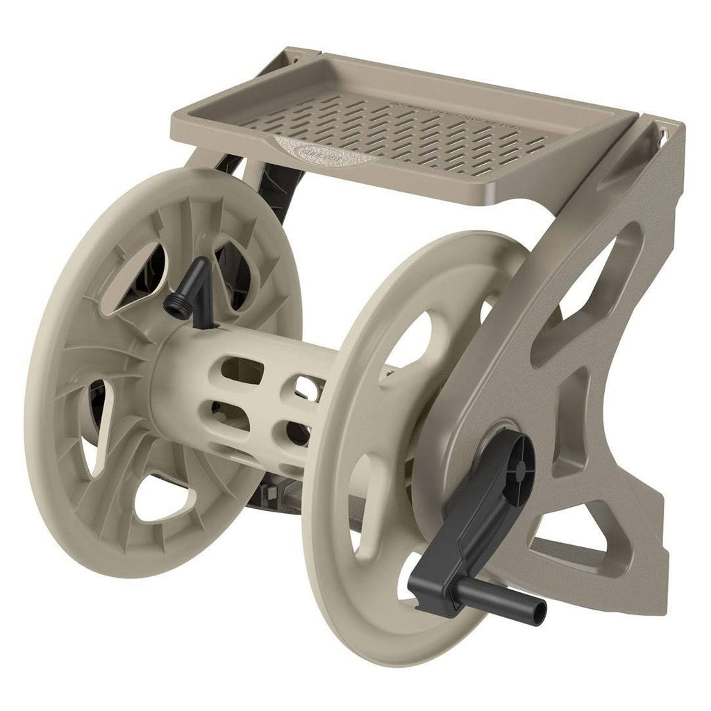 Resin Wall Mounted Garden Hose Reel (4 Pack) B7521