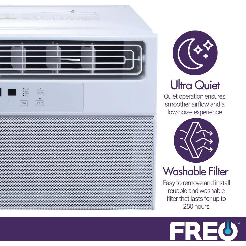 6,000 BTU Ultra Quiet Window Air Conditioner White E331