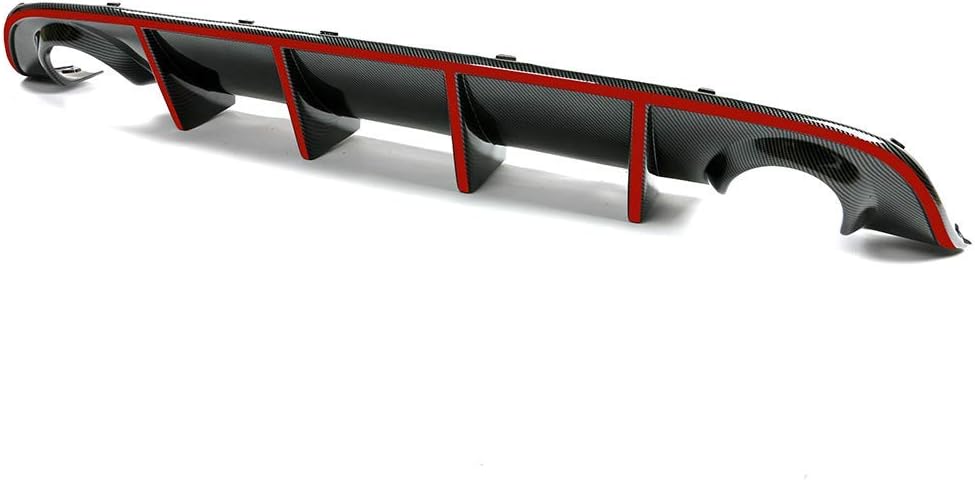 Rear Diffuser with Red Reflective Tape L719