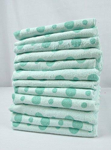 Set of 12 Red Microfiber Dishtowels Y944919