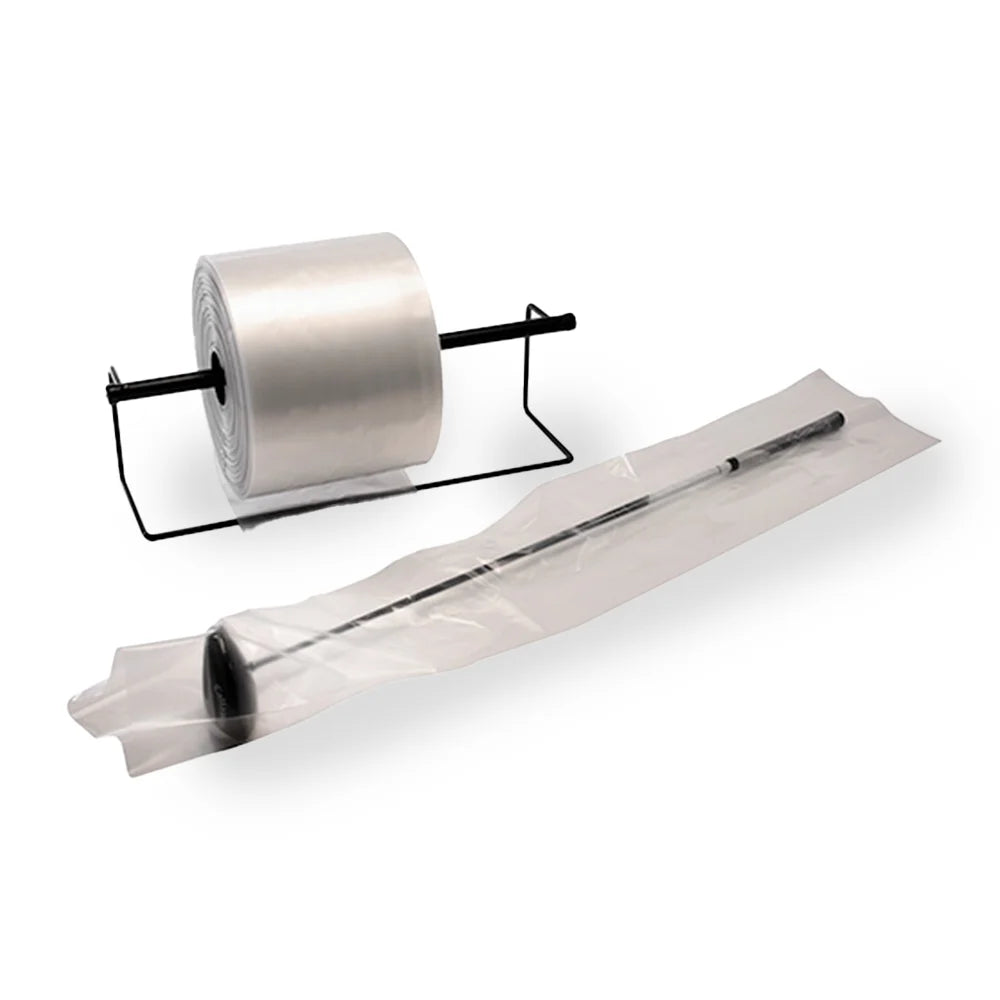 Clear Lay Flat Poly Tubing 6 Inch x 2000 Feet, 3 Mil - 1 Roll T694962