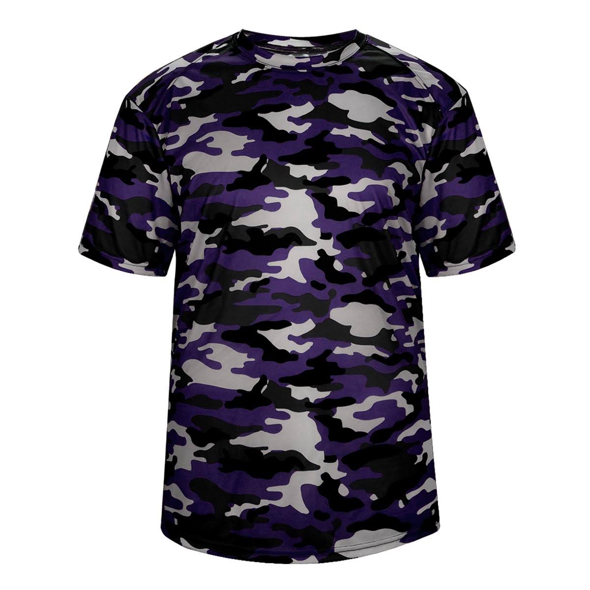 Purple Camo Tee A6242