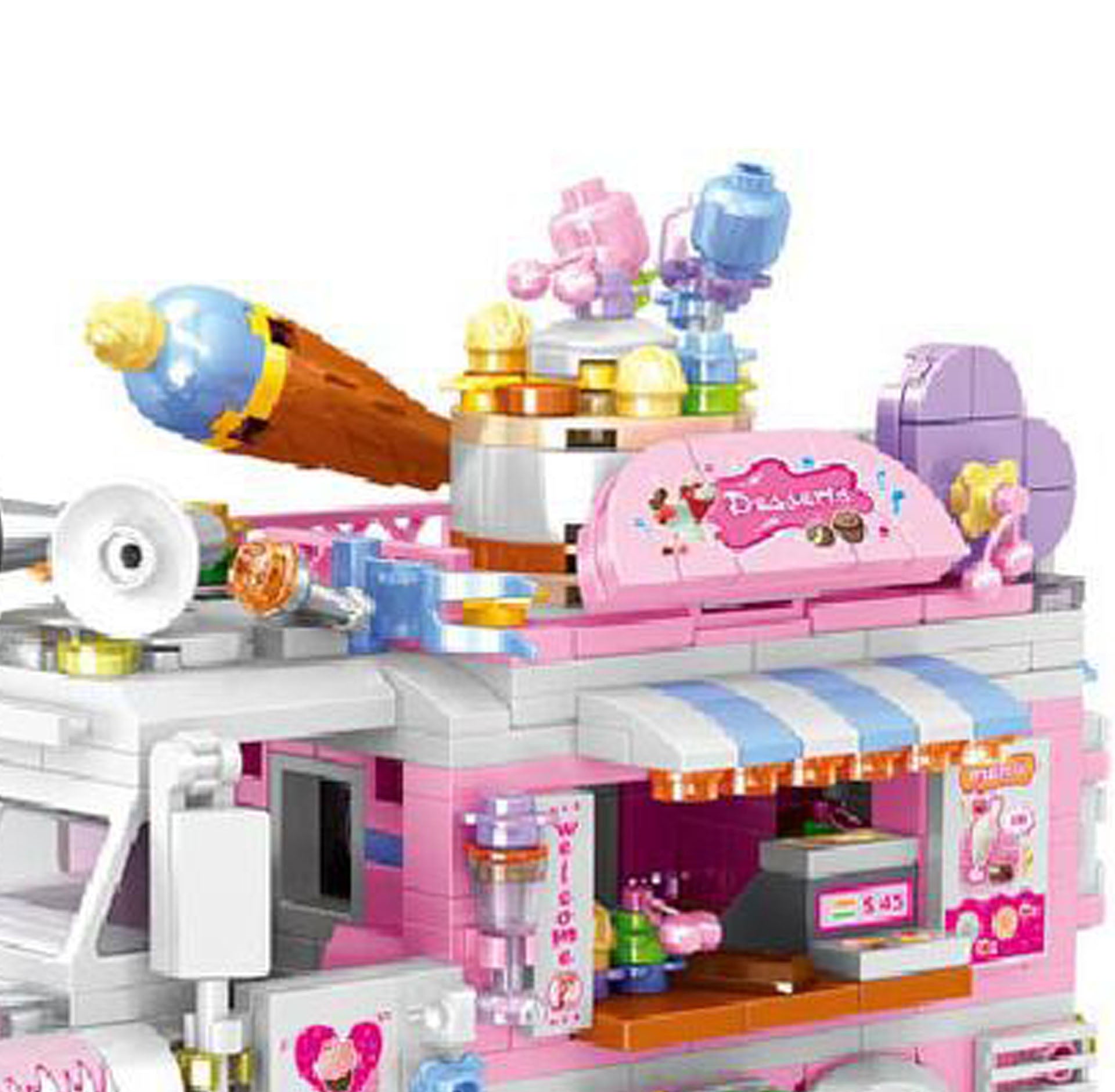 Dessert Car Building Blocks 590 Blocks F35491