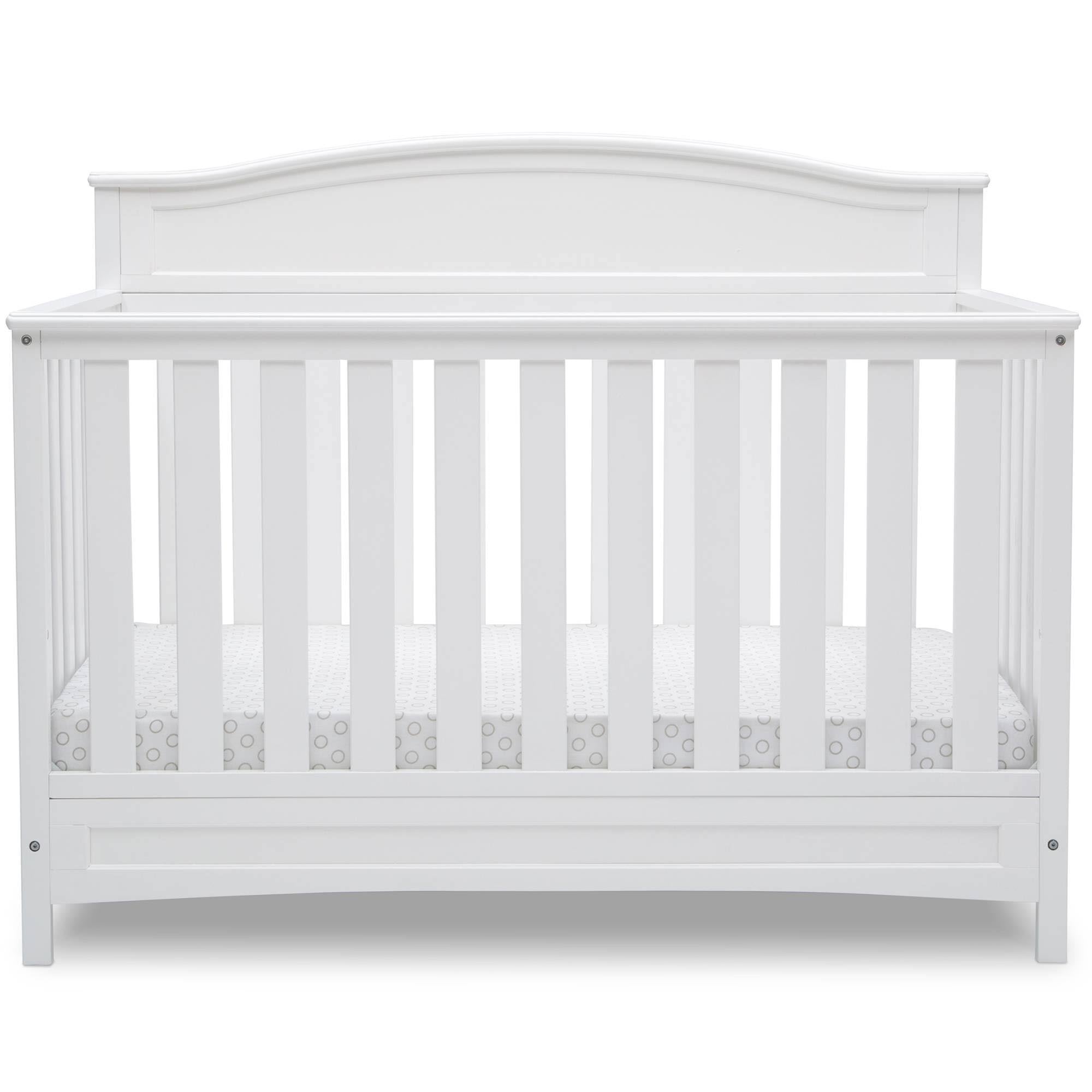 6-in-1 Convertible Crib, Bianca White H2933