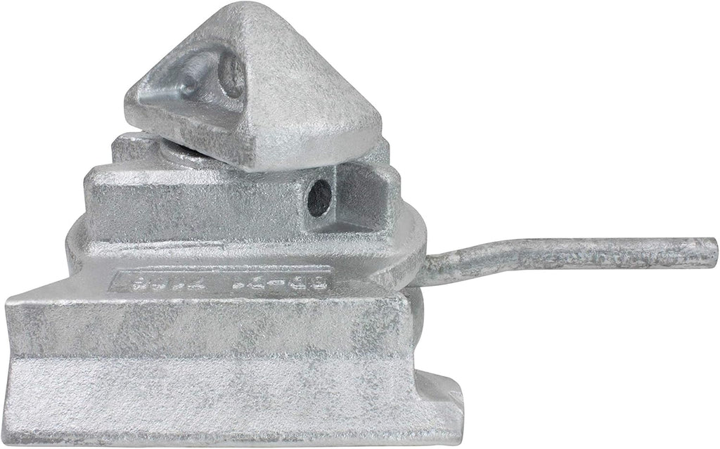 (4 Pack) Sea Rail Shipping Container Manual Base Lock Dovetail F9755