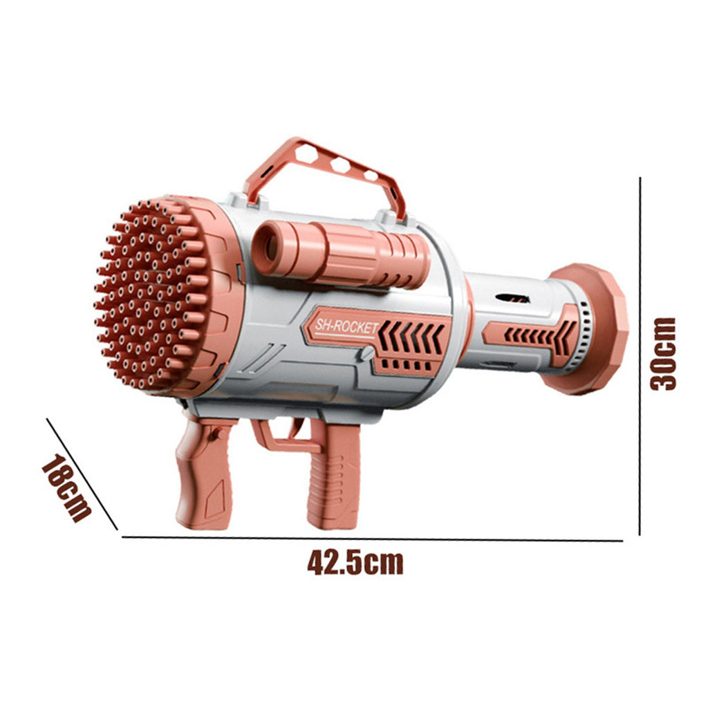 100 Hole Handheld Bubble Machine I45808