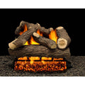 24 in. Vented Natural Gas Fireplace Logs with Manual Safety Pilot Kit H461