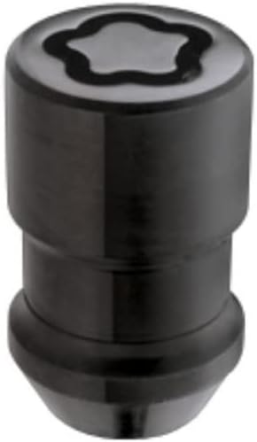 Wheel Lock Nut Set 4 Pack Cone Seat M12 x 1.5 Black I681972