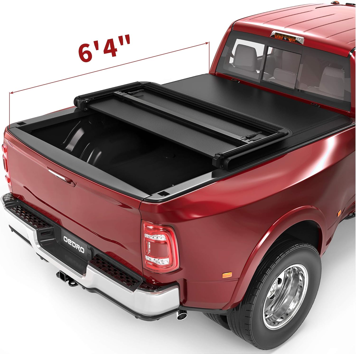 Soft Tri-fold Truck Bed Tonneau Cover, 8 Ft Bed G16441