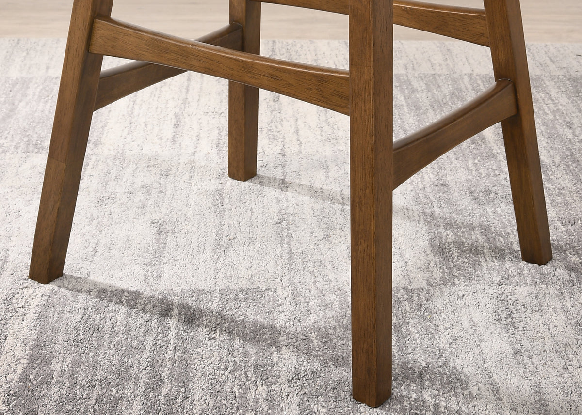 Set of 2 Faux Leather Upholstered Barstools P520