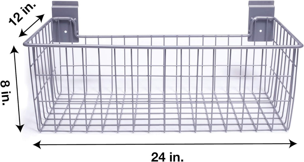 24" x 12" Deep Wire Basket 2 Pack Q5790