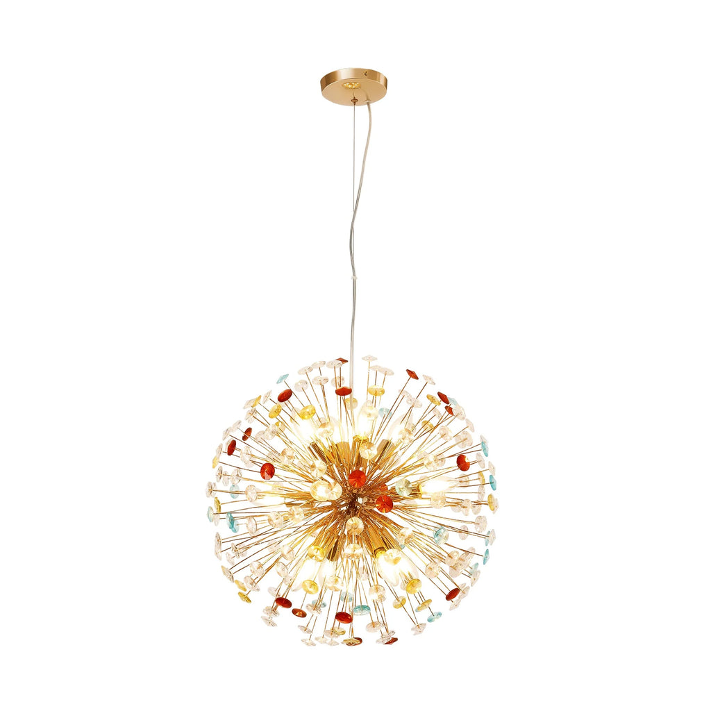 12-Light Linear Crystal Chandelier S9861