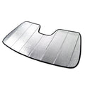 Silver and Grey Windshield Sun Shade Protector for 2018-2021 Toyota Tundra, 1 pcs Set L442721