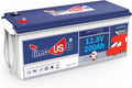 12V 200Ah Lithium Iron Phosphate Battery with 100A BMS, 2.56kWh I778814