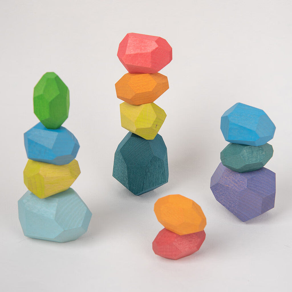 Creative Stacking Wooden Stone Building Block Toy P303743