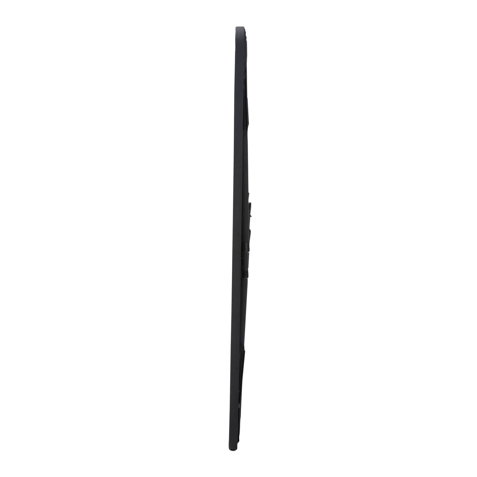 Adjustable Height PVC Top Table Black X376253