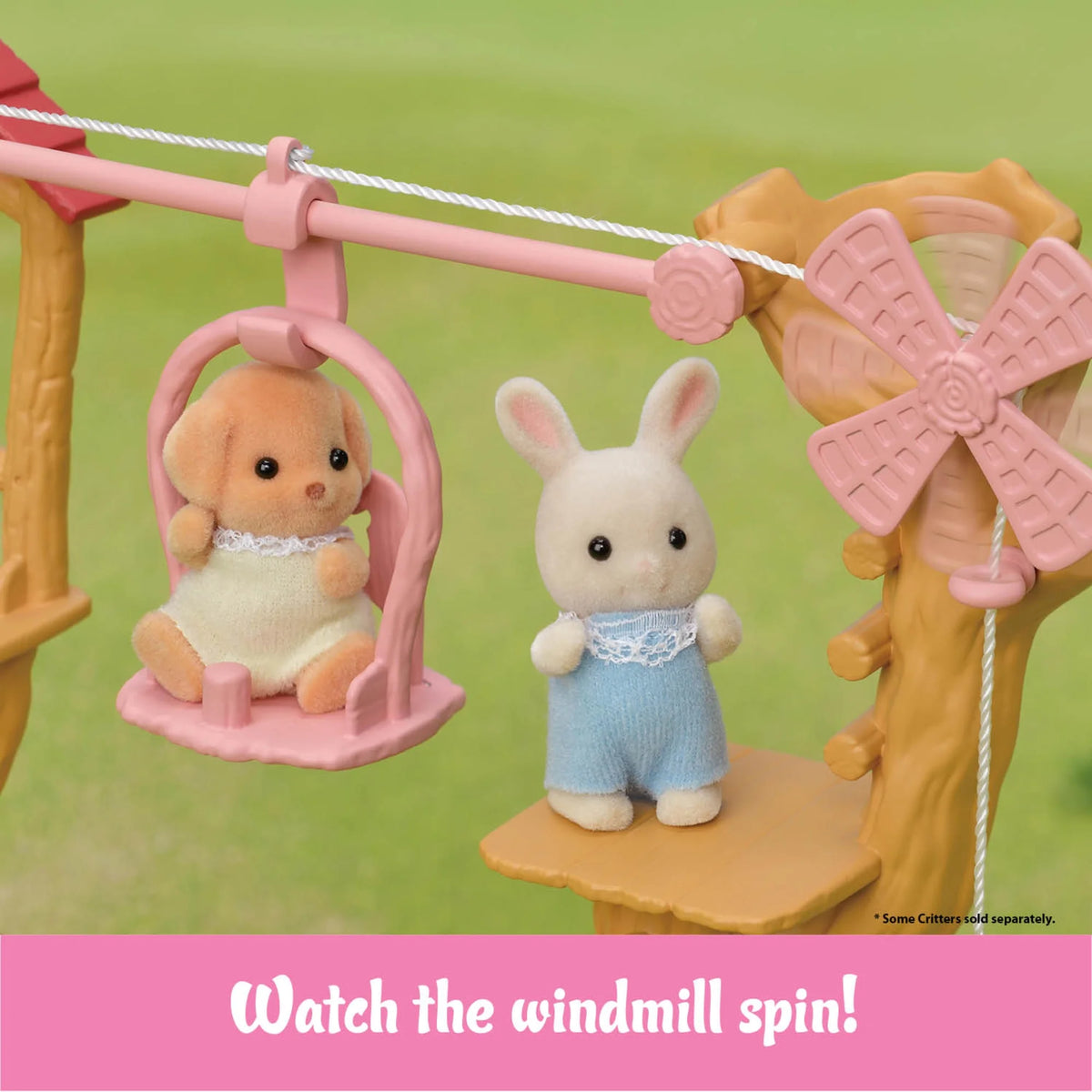 Baby Ropeway Park Dollhouse Playset J946796