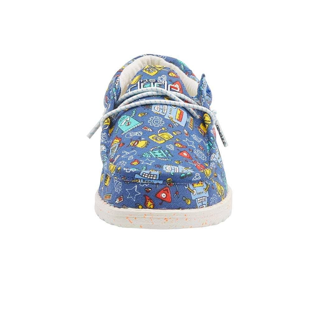 Youth Navy Camo Wally Shoes D261409