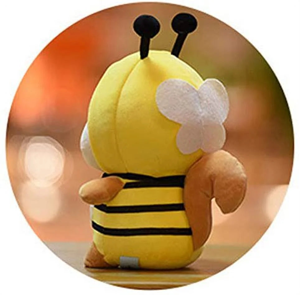 Squirrel Wearing Bee Costume Plush Toy, 10 Inch X713