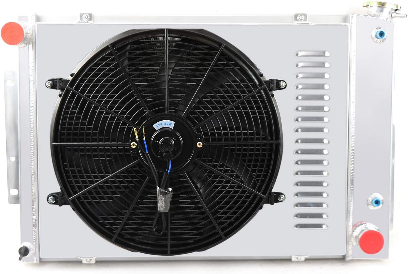 4 Row Core Aluminum Radiator with 16 inch Fan H6181