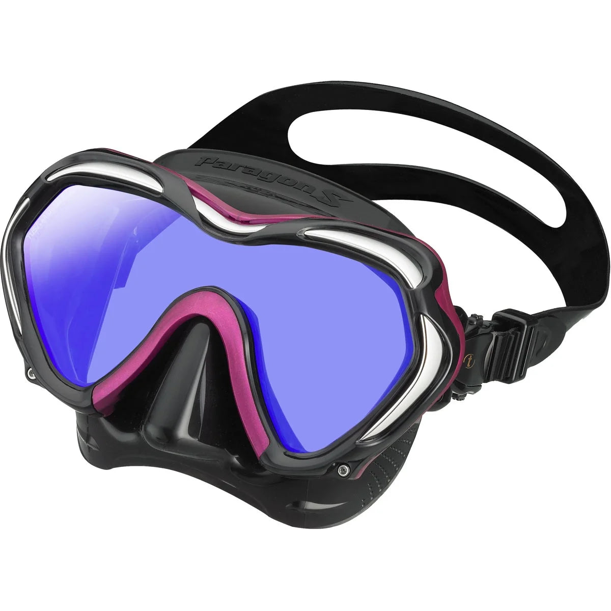 White/White Scuba Diving Mask C6217