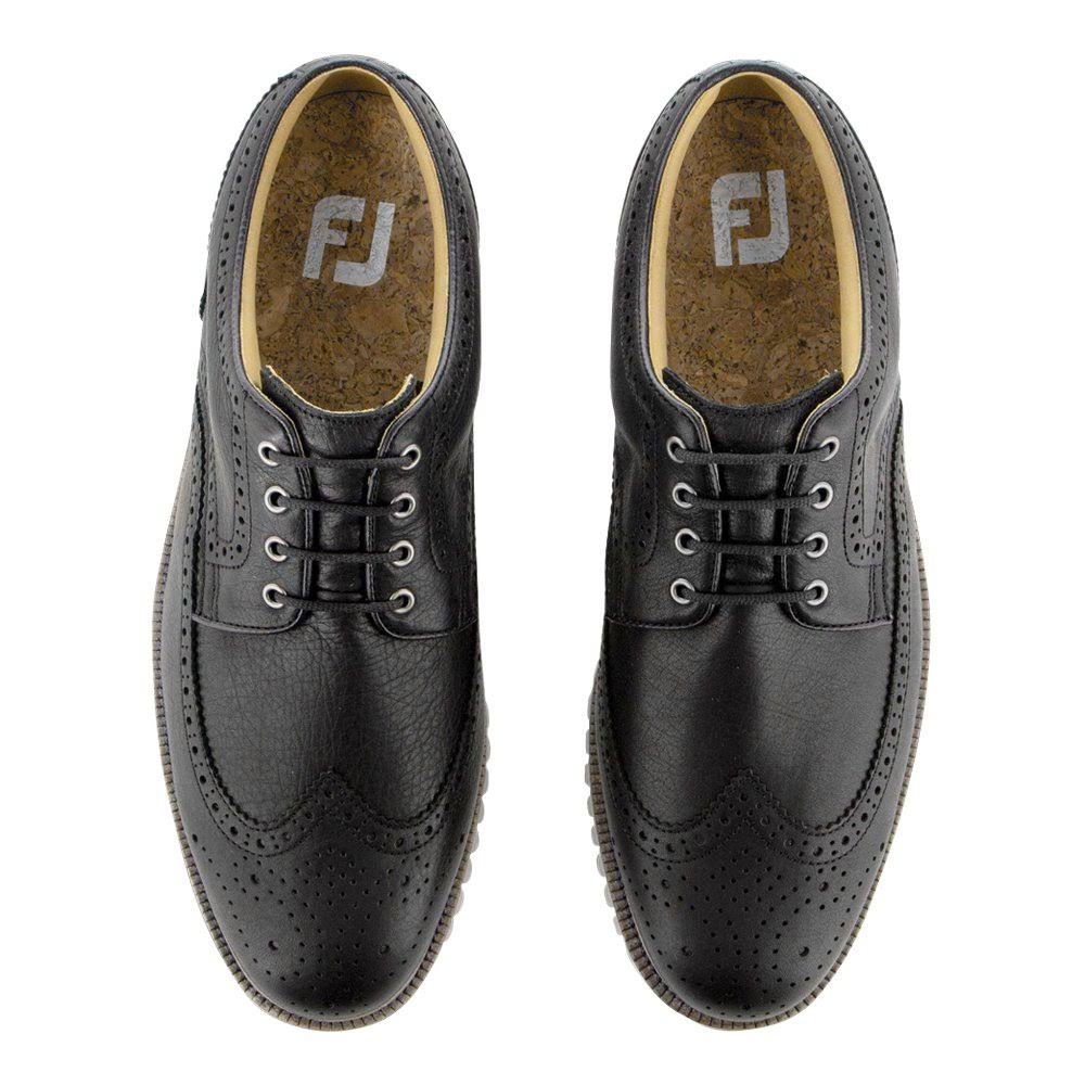 Black Wing Tip Shoes B787146