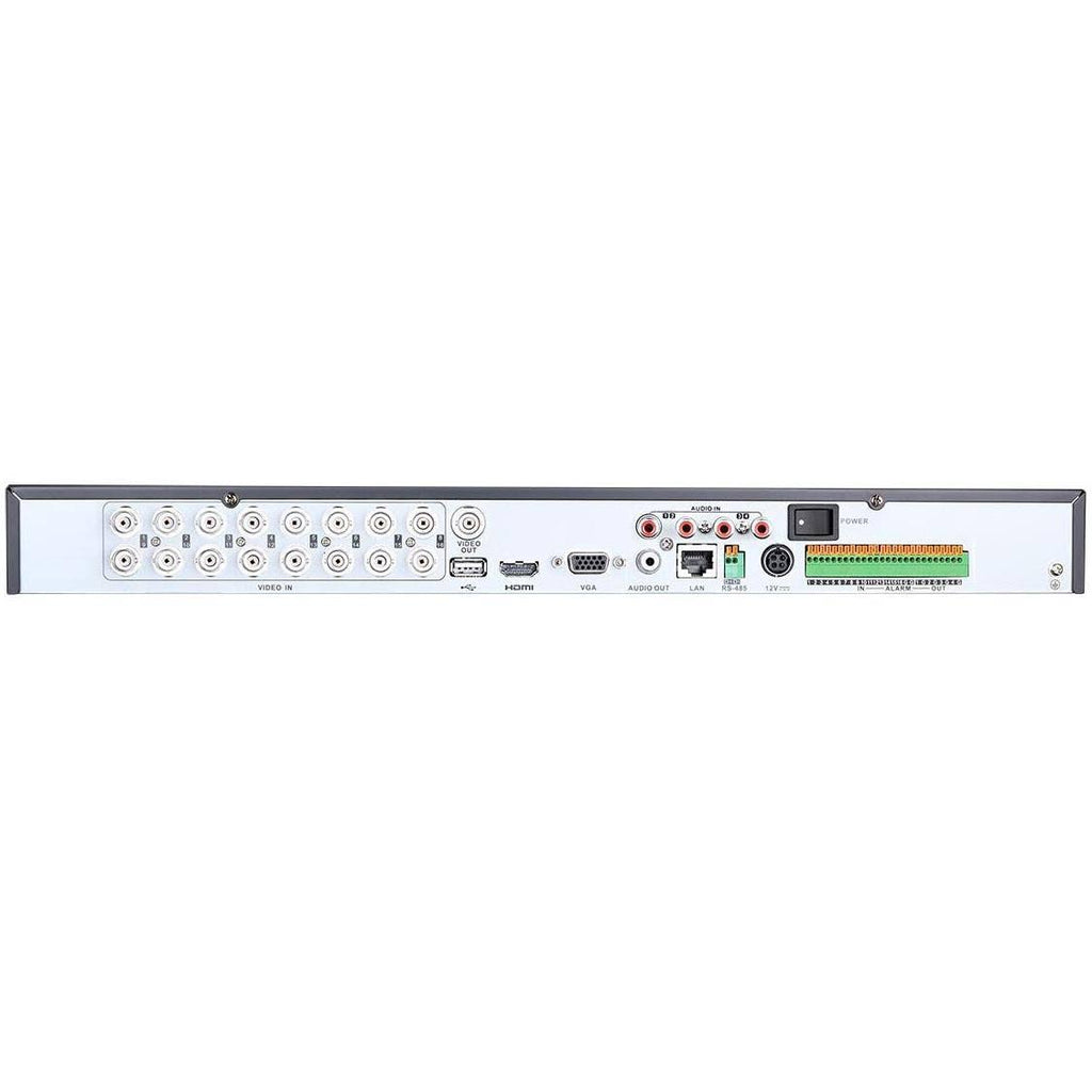16CH HD-TVI DVR 5 in 1 H.265+ 5MP input 2-CH 6MP IP Cameras Input I700941