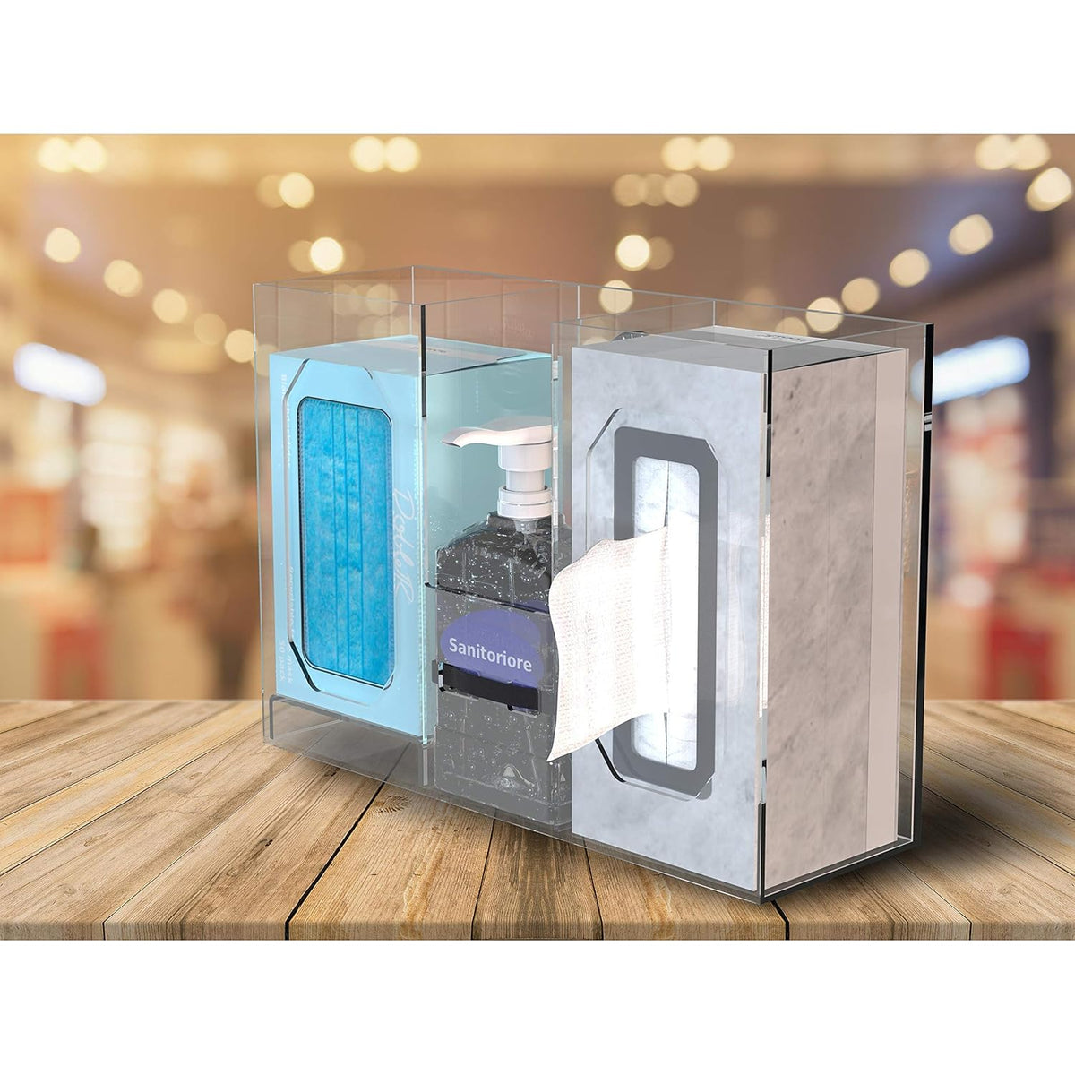 Pack of 2 Wall Mountable Dispenser and Holder C79471