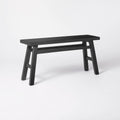 Black Wood Bench U717982