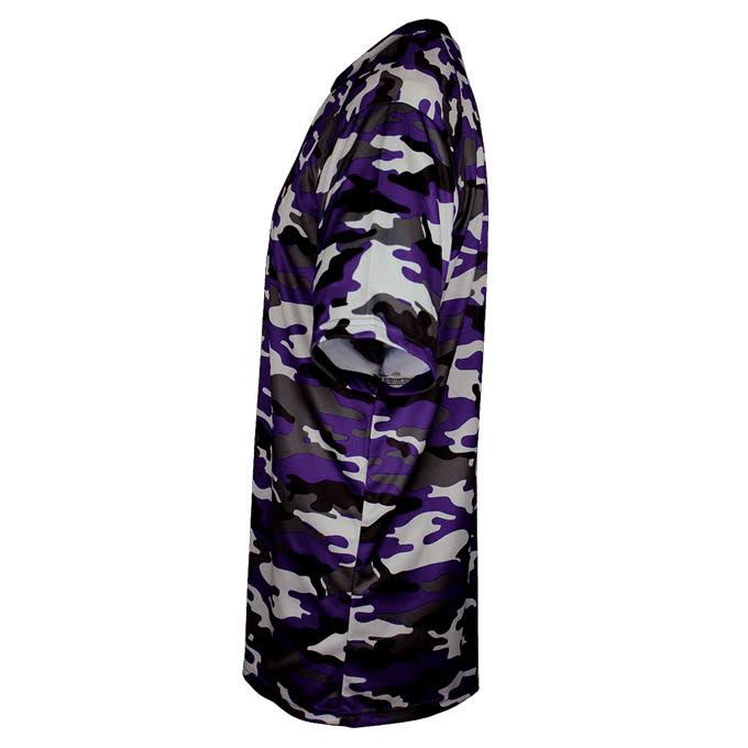 Purple Camo Tee A6242