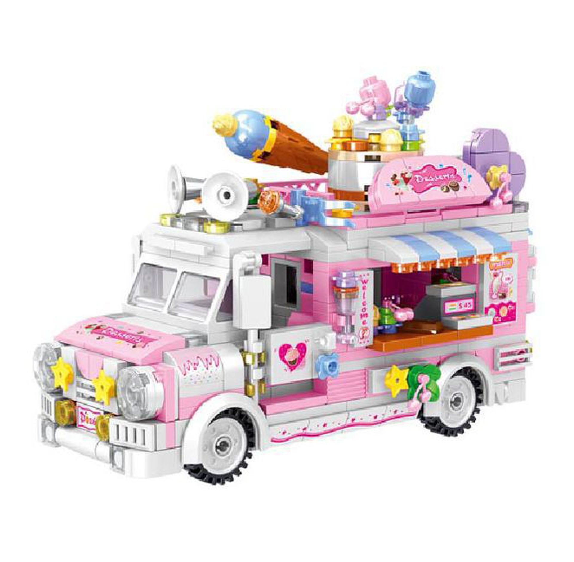 Dessert Car Building Blocks 590 Blocks F35491