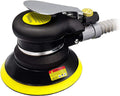 5"6" Dual Action Pneumatic Orbital Sander with Pads and Sandpaper, Pack of 2 Q954465