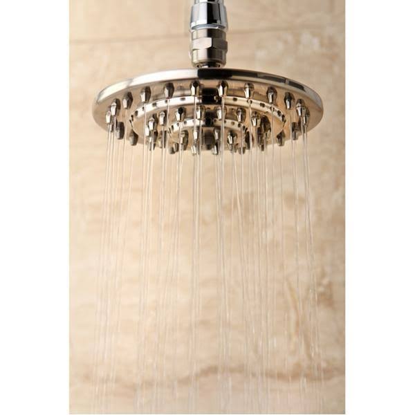 Chrome & Polished Brass Three-Tier Shower Head E593