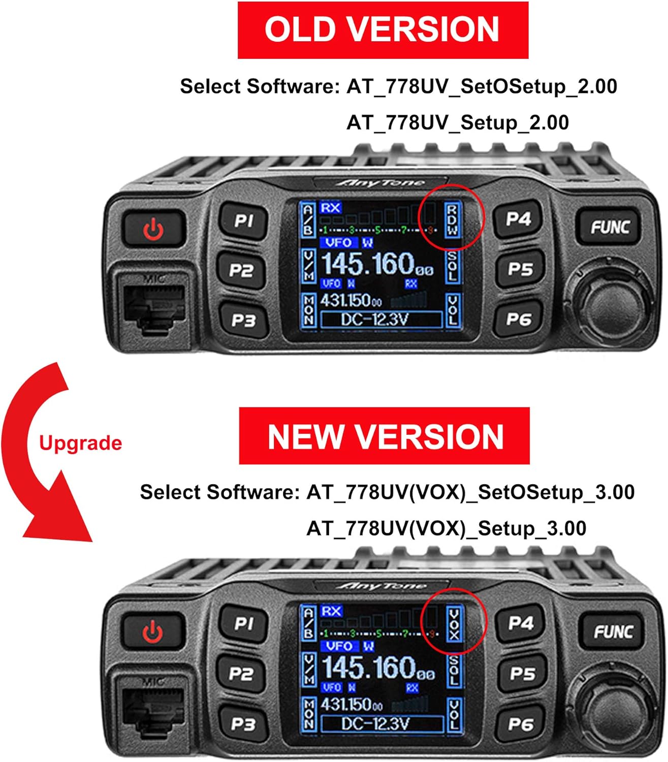 Dual Band 25W VHF/UHF Mobile Radio P767392