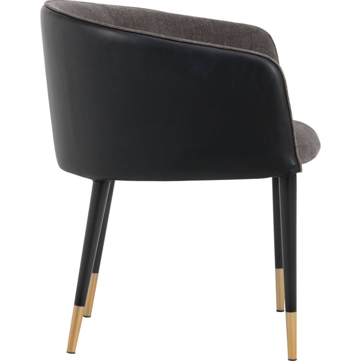 Sparrow Grey / Napa Black Dining Armchair Z324