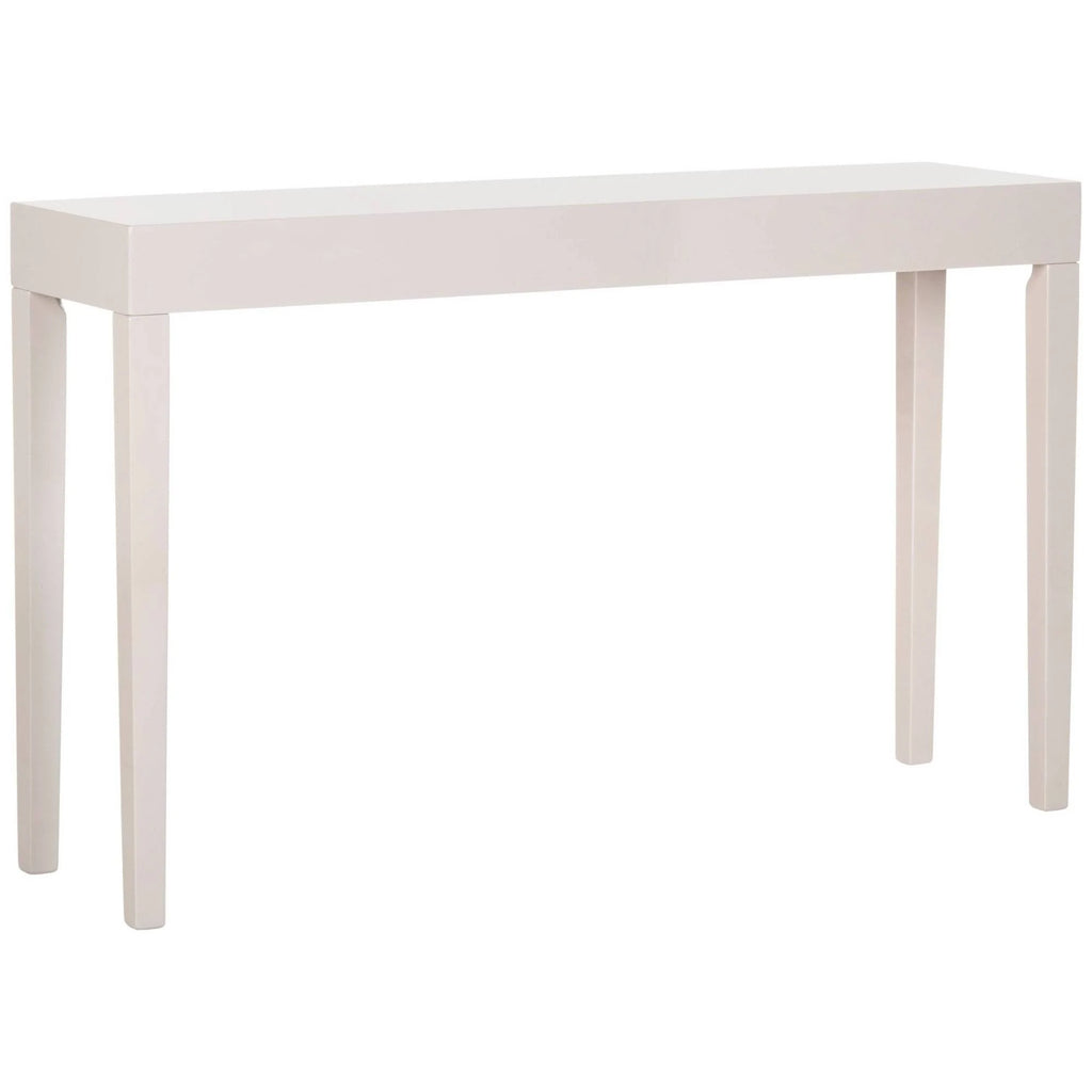 Gray Lacquer Console Table Y10514