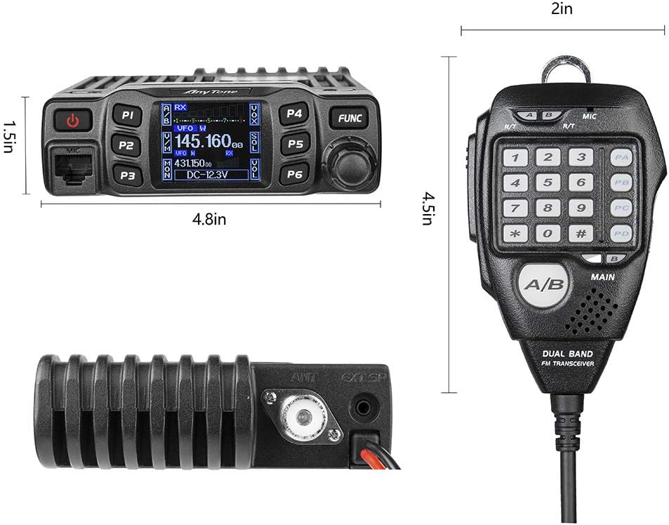 Dual Band 25W VHF/UHF Mobile Radio P767392