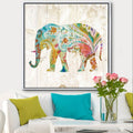 Multi-Color Framed Canvas F433732