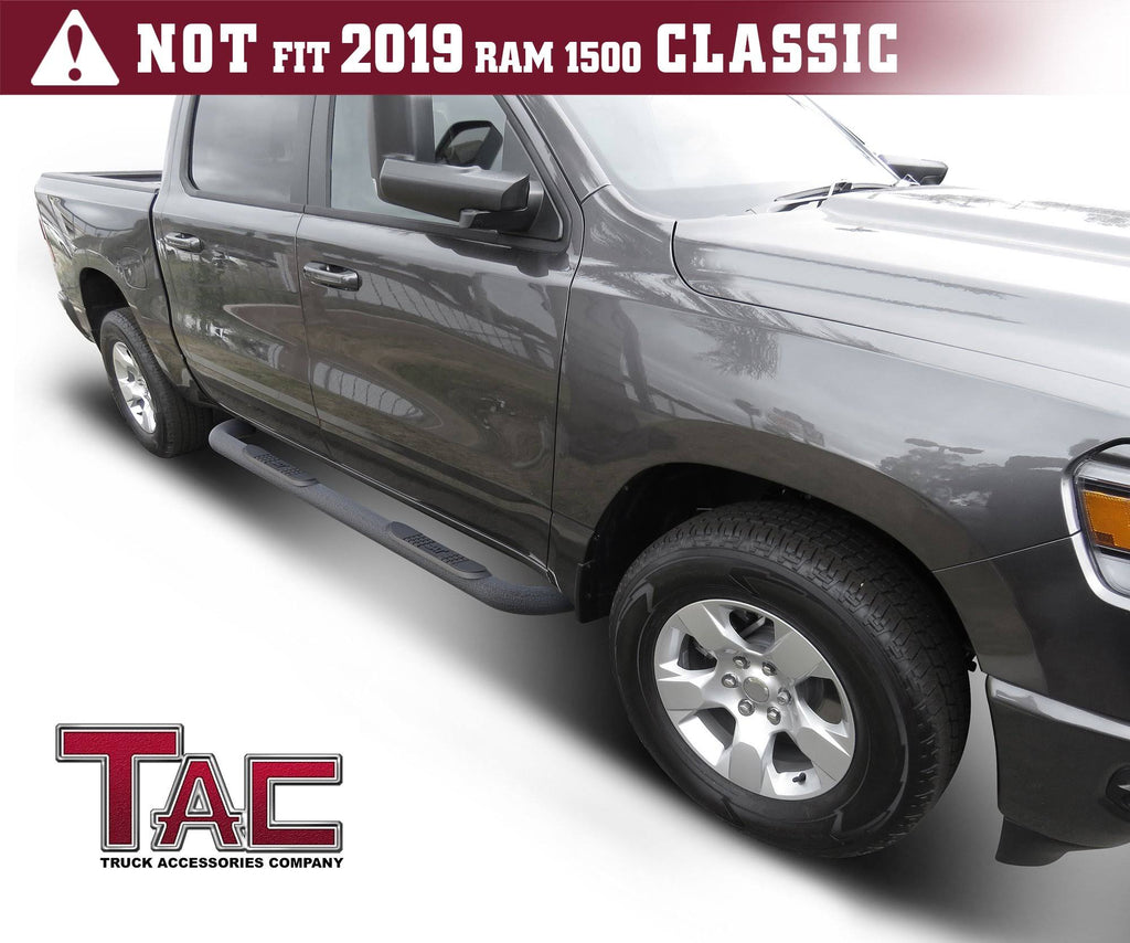 Black 3x22 Side Steps Truck Running Boards X27982