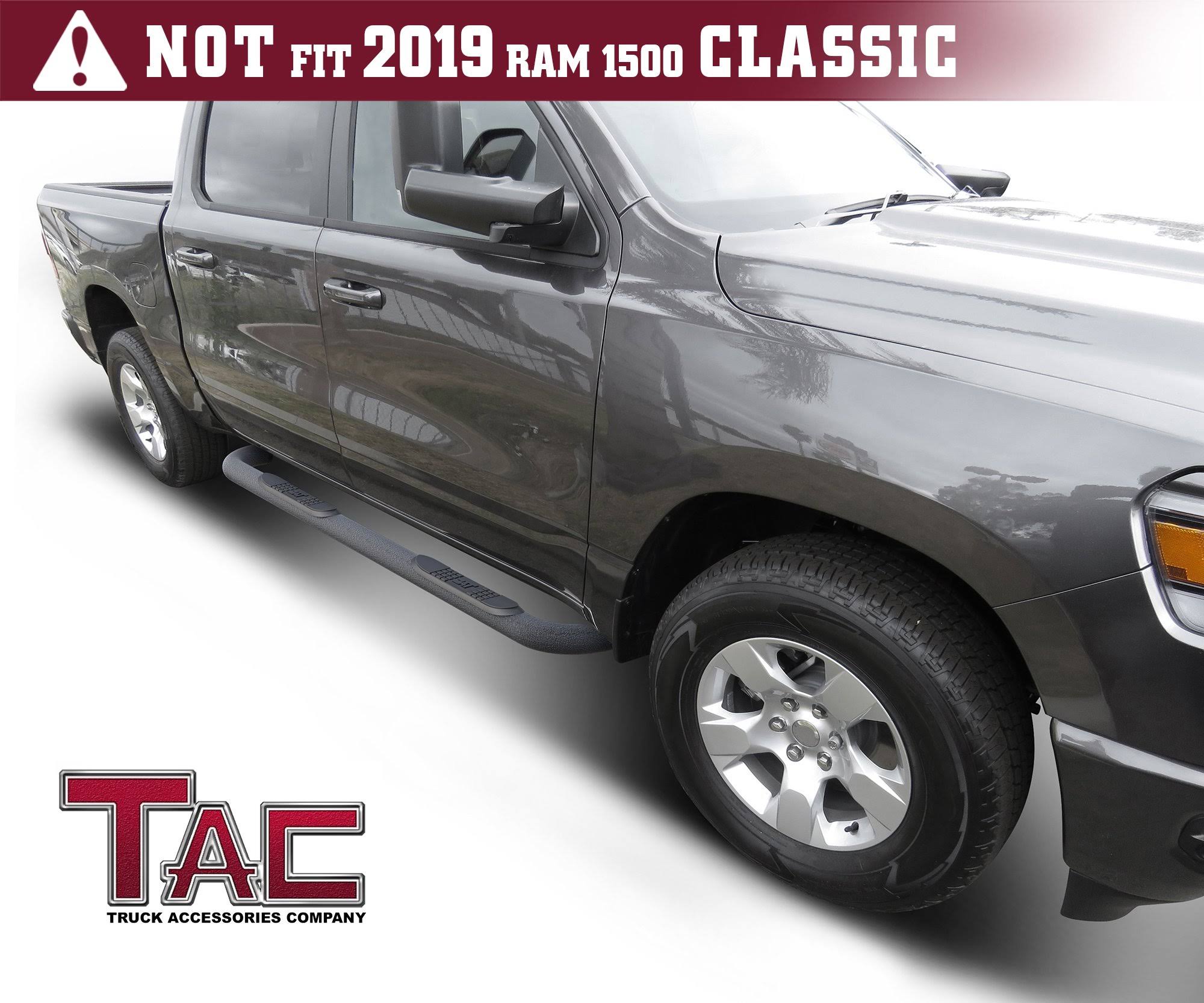 Black 3x22 Side Steps Truck Running Boards X27982